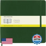 Moleskine Classic Notebook Soft Cover Xl 7.5 9.5 Squared/grid Myrtle Green. Fixed Price $47.00.
