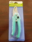 Teal Garden Bypass Pruning Shear Stainless Steel Sharp Cutter Plants Spring Lock. Fixed Price $7.95.