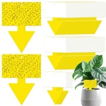 Qualirey 100 Pcs Fruit Fly Traps For Indoors Dual Sided Fungus Gnat Killer Ye.... Fixed Price $30.34.