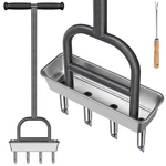Dolibest Lawn Coring Aerator Manual Tool, Stainless Steel Soil Core Plug Remover. Fixed Price $76.05.