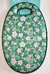 Martha Stewart Kneeling Pad Flowers Green White Memory Foam 12 X 20 Nip. Fixed Price $24.99.