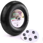 Martin Pneumatic Wheelbarrow With Universal Hub Ribbed Tire, 13. Fixed Price $32.44.