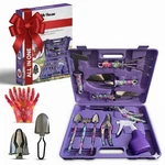 12-PIECE Gardening Tools Set Rust-resistant Stainless Steel Hand W. Fixed Price $36.61.