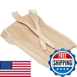 Perfect Stix 6IN Wooden Forks - 1000 Pack Disposable Food Service Utensils. Fixed Price $70.75.