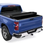 Kuiperauto 6FT Soft Quad Truck Bed Tonneau Cover Compatible For 2015-2026. Fixed Price $183.89.