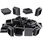 Pocadom 16PCS Tubing End Cap Plastic Plugs, 1-1/2 Inch Square Chair Gl.... Fixed Price $12.70.