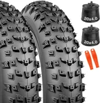 20X4.0 All-terrain Fat For E-BIKES,98-406 Anti-puncture Tires, Max Traction. Fixed Price $107.66.
