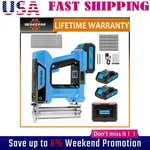 Gearzaar 2-IN-1 Cordless Gun 18 Ga Brad Nailer Kit 21V With Staples. Fixed Price $83.65.