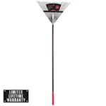 51 In. Fiberglass Handle 24-TINE Steel Rake. Fixed Price $83.42.