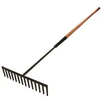 Kraft Tool Professional Asphalt Rake, Wood Handle, Steel Head Shank. Fixed Price $109.50.
