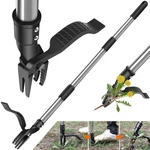 Goxawee Puller Tool, 4-CLAW Stand Up Weeder With Adjustable 46 Handl. Fixed Price $41.91.