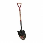 Razor-back 43201 Steel Blade Round Point Shovel, 30" Wood Handle With D-grip End. Fixed Price $81.52.