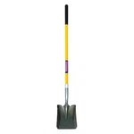 Westward 3YU83 14 Ga Square Point Shovel, Steel Blade, 47-1/2 Yellow. Fixed Price $25.39.