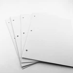 Shuokecrafts Loose Leaf Paper, 8.5X11, 3-HOLE Punched, Letter Size, 120 Sheets. Fixed Price $76.49.