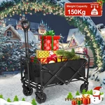 Utility Trolley Camping Folding Cart Wagon Heavy Duty Foldable Garden 330LB 180L. Fixed Price $62.99.
