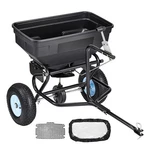Vevor Tow Behind Broadcast Spreader 130LB 15 Settings 0-9.8 Ft Spreading Width. Fixed Price $349.99.