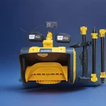 Ouseman Cordless Snow Shovel 24V 13-INCH 3AH Blower (2 Batteries). Fixed Price $72.00.