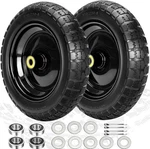 13" Flat Free Wheels Replacement For Gor Garden Cart Tires, Inch, Black. Fixed Price $67.25.