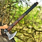 Viking Ragnar Lothbrook Hunting Axes Rosewood Handle - High Carbon Steel .... Fixed Price $57.81.