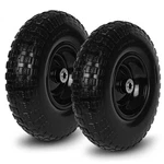 Taifa 2 Pcs 13 Inch Rubber Solid Flat Free Replacement Tires And Wheels 4.00-.... Fixed Price $61.67.