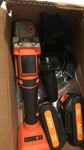 Kitesder JMJ20V-L206: Cordless Angle Grinder 9000RPM With Battery. Fixed Price $15.00.
