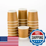 Restaurantware 4 Ounce Disposable Cups Pack Of 500 Double Wall Hot Lids. Fixed Price $125.52.