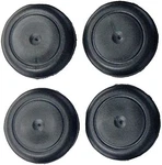 Caplugs - 3/4" 0.75 Inch Black Rubber For Flush Mount Body And Sheet .... Fixed Price $19.50.
