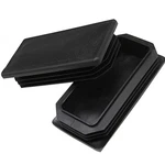 Muzieba 2" X 4" Rectangle Tubing End Caps, Post 50MM 100MM, Black. Fixed Price $12.59.