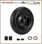 Flat Free Tire 4.80-8" For Wheelbarrow 5/8" Axle Bore Universal Replacement. Fixed Price $42.85.
