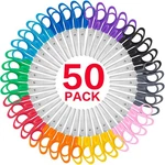 50 Pack Kids Scissors, Inch Bulk For School, Blunt Tip Child S.... Fixed Price $36.63.