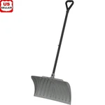 Wide Snow Pusher W/ Curved Blade Ergonomic D-grip Handle Durable Construction. Fixed Price $71.62.