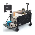 Overmont 200L Foldable Wagon Cart - 49.2" Extended Heavy Duty Collapsible Fol.... Fixed Price $150.38.