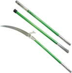 Hollow Core Tree Trimming Kit 16 Saw Blade 18-FOOT Reach & Fiberglass Poles. Fixed Price $211.99.