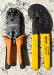 Premier Ratcheting Crimper & Cablematic 360 Connector Crimping Tool Lot. Fixed Price $34.00.