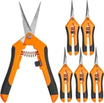 12 Pcs Gardening Scissors Stainless Steel Pruning Shears Hand Pruner Trimming. Fixed Price $27.50.