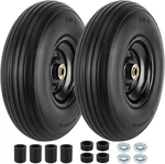 4.00-6 Flat-free Tire And Wheel, 13" Wheelbarrow Wheels 13.5 Inches, Black. Fixed Price $67.23.