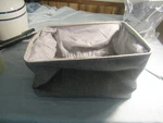 Colapsable Fabric Stoarge Basket Laundry Toys Books Household Goods W Handles. Fixed Price $13.99.