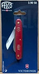 Victorinox Red Plain Edge Single Blade Swiss Army Knife Felco 3.90 50. Fixed Price $44.89.
