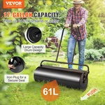 Vevor Lawn Roller, 17 Gallon Sand/water Filled Yard Black. Fixed Price $102.90.