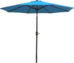 Turquoise 9-FOOT Patio Umbrella With Tilt & Crank Durable Aluminum Frame. Fixed Price $105.99.