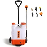 Vevor Battery Powered Backpack Sprayer With Cart, 0-94 Psi Adjustable Pressure,. Fixed Price $149.98.