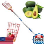 Manxrkui Fruit Picker Tool 10 Ft Long, Extendable Pole With Basket. Fixed Price $50.56.