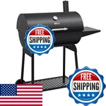 Royal Gourmet CC1830 Inch Barrel Charcoal Grill Warming Rack Outdoor Bbq. Fixed Price $180.77.