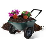 Idzo 2-WHEEL Heavy-duty Wheelbarrow Cart 330 Capacity Ergonomic Padded. Fixed Price $171.84.