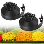 Mixc Garden Edging Border, 66FT 2 Inch Tall Plastic Landscape With 100.... Fixed Price $43.12.