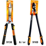 9169 Bypass Lopper, 28" / 9138 Fiskars 10". Telescoping Power-lever Hedge Shears. Fixed Price $35.00.