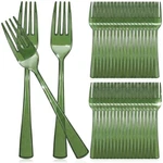 50 Pcs Plastic Forks Disposable Cutlery Heavy Duty Dinnerware Silverw.... Fixed Price $16.56.