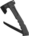 Camillus Camtrax Black Titanium Stainless Hatchet/saw W/ Sheath 19142. Fixed Price $74.95.