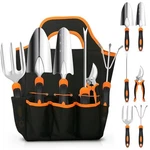 Chryztal Stainless Steel Heavy Duty Gardening Set, Outdoor Hand. Fixed Price $46.54.