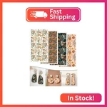 Puocaon Transfer Paper For Polymer Clay, 4 Design 20 Pcs Retro Flower. Fixed Price $14.20.